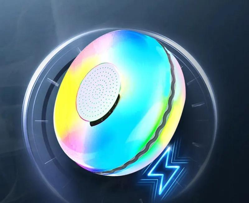 Alto-falante flutuante com luzes RGB