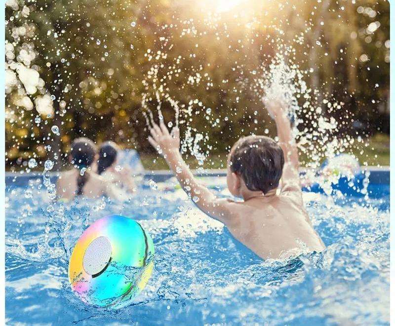 Alto-falante flutuante com luzes RGB