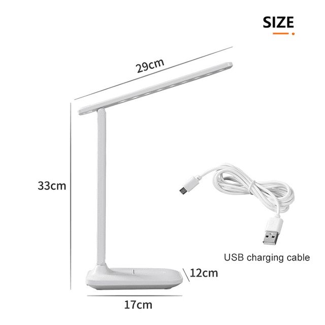 Lâmpada dobrável LED recarregável