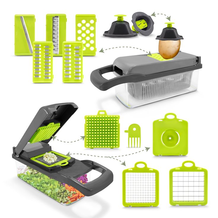 Picador de vegetais 10 em 1